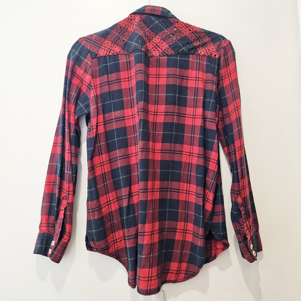 H&M | Rhinestone Flannel - Picture 5 of 9